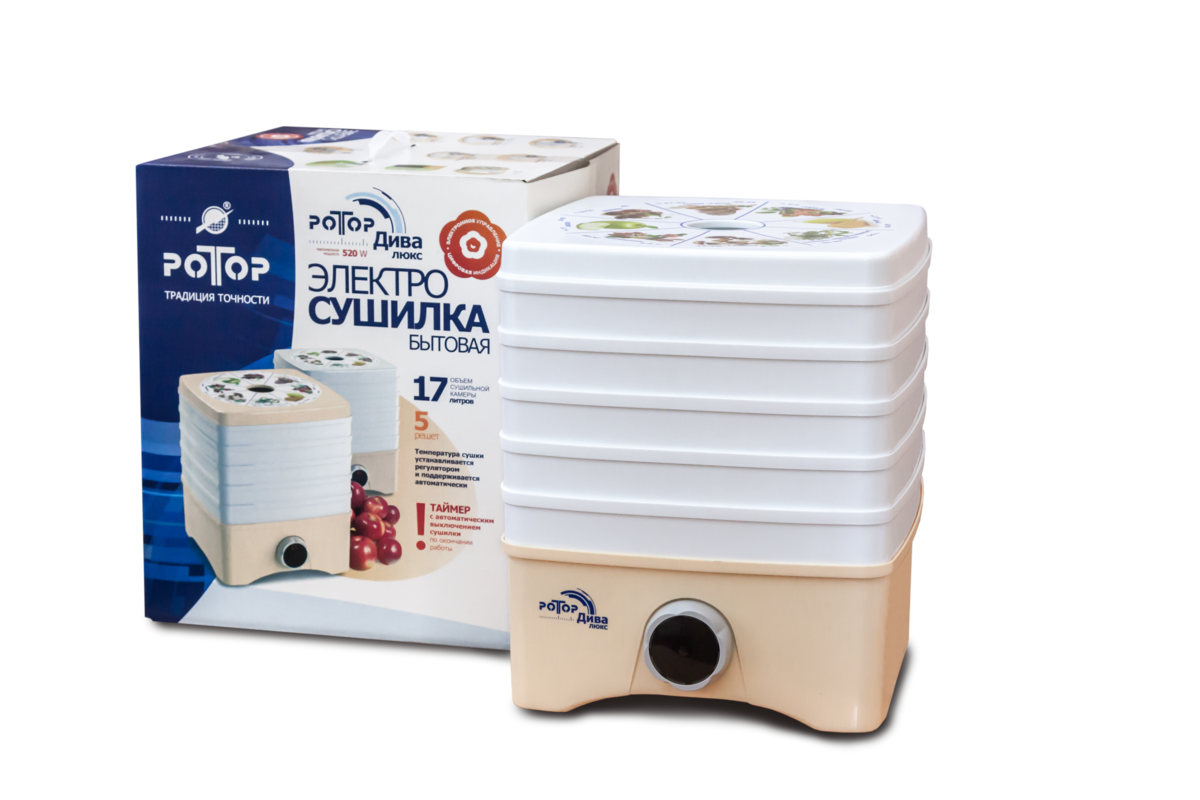 Изображение товара Электросушилка "Дива Люкс" с электронным управлением