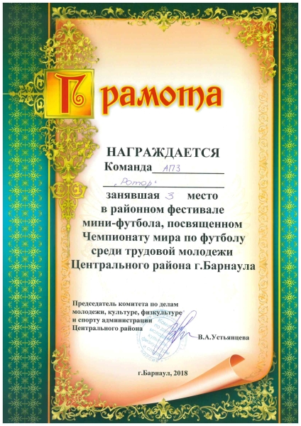 Достижения